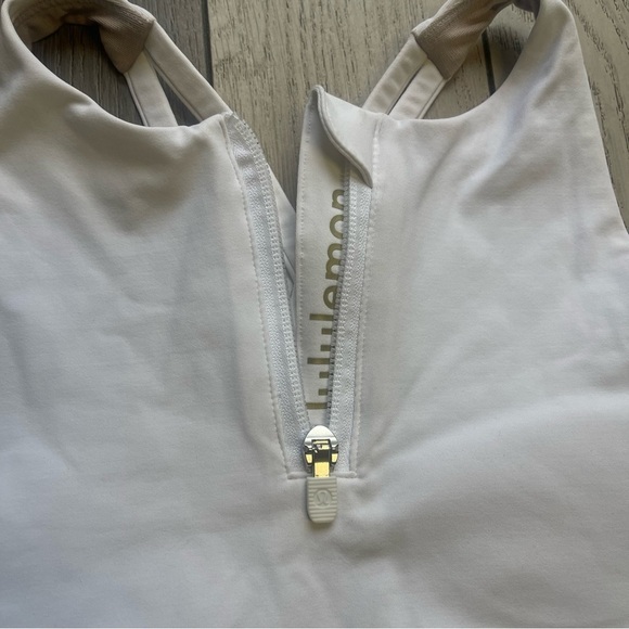 lululemon athletica White Sleeveless Crop Tank Top - Picture 5 of 5